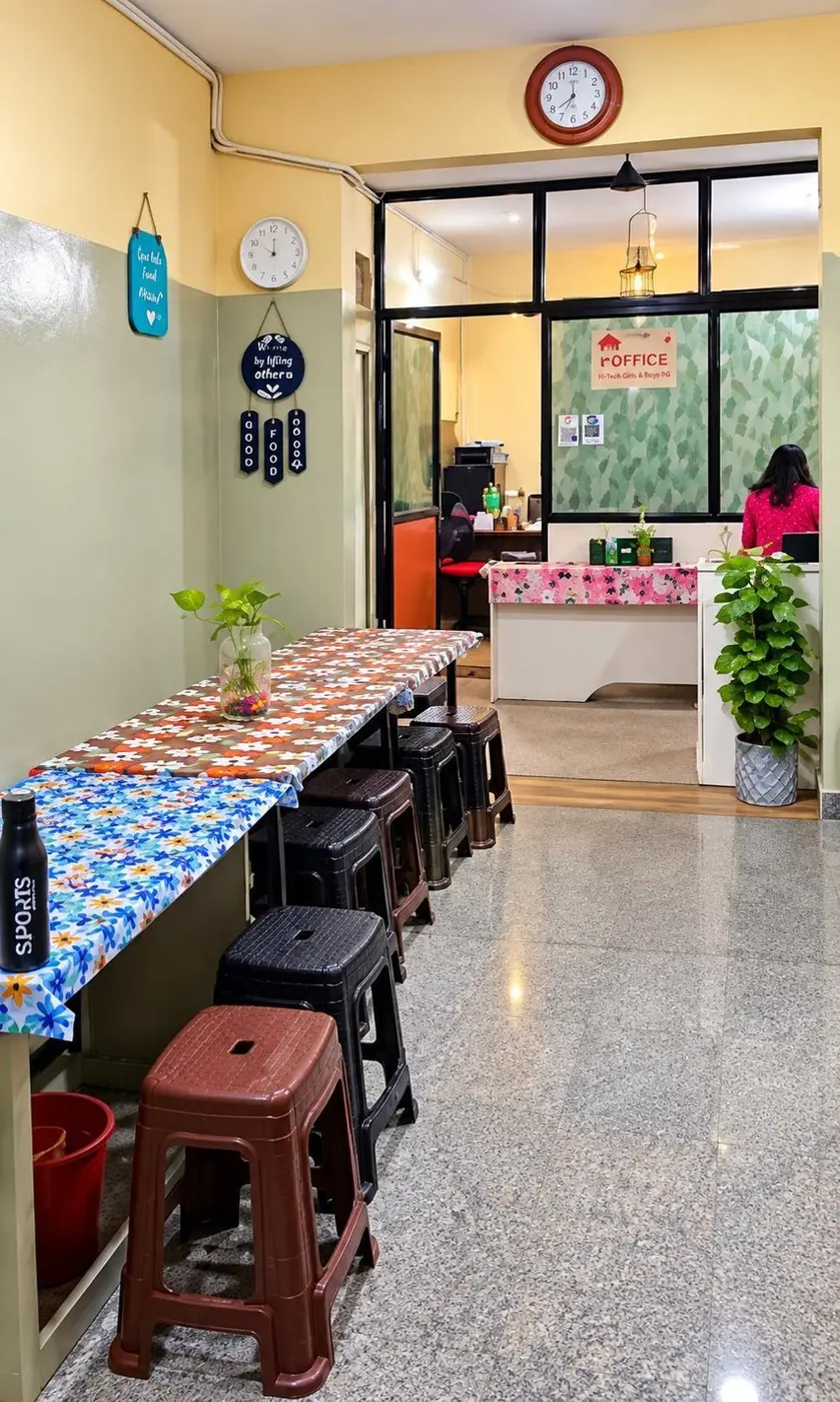 HI-TECH PG dining area