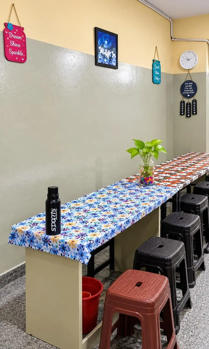 Dining space at HI-TECH PG
